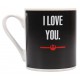 Taza térmica Solo y Leia Star Wars I Love You I Know