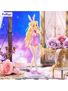 Estatua de Mukuro Hoshimiya BiCute Bunnies en traje rosa