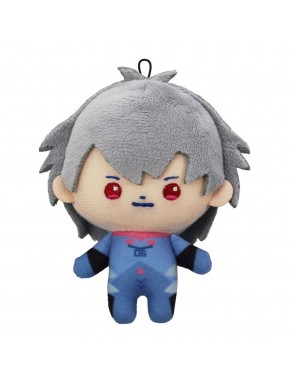 Peluche de Kaworu de Neon Genesis Evangelion de 10 cm