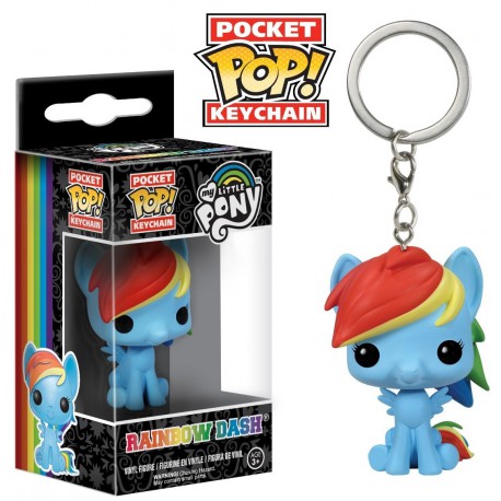 Keychain Mini Funko Pop! My Little Pony Rainbow Dash