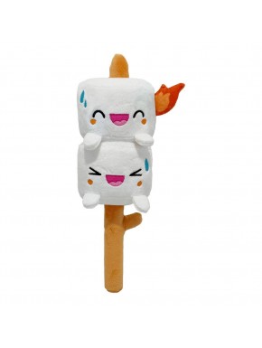 Peluche Yummis Marshmallow con dos figuras sonrientes