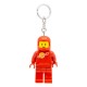 Llavero LEGO Astronauta Rojo con iluminación
