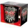Caneca de Cerâmica AC/DC Black Ice de Alta Qualidade