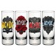 Pack de 4 vasos de chupitos AC/DC Black Ice