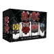 Pack de 4 vasos de chupitos AC/DC Black Ice