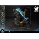 Diorama de Godzilla Minus One com luz e detalhes LED