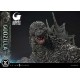 Diorama de Godzilla Minus One com luz e detalhes LED