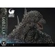 Diorama de Godzilla Minus One com luz e detalhes LED