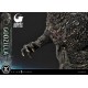 Diorama de Godzilla Minus One com luz e detalhes LED