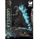 Diorama de Godzilla Minus One com luz e detalhes LED