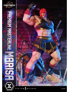 Estátua Premium Masterline de Marisa de Street Fighter 6