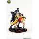 Estátua de PVC de Batman e Robin de 1966, 23 cm