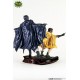 Estátua de PVC de Batman e Robin de 1966, 23 cm