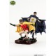 Estátua de PVC de Batman e Robin de 1966, 23 cm