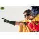 Estátua de PVC de Batman e Robin de 1966, 23 cm