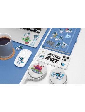 Conjunto de adesivos de vinil de Astro Bot