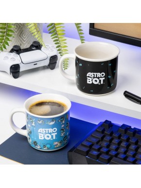 Taza Astro Bot sensible al calor con logo