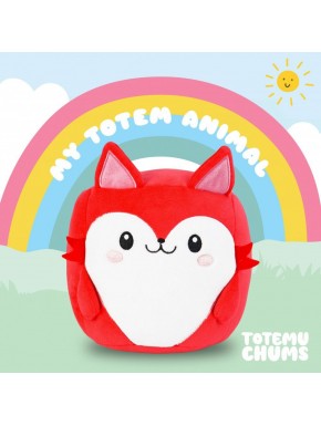 Peluche kawaii de zorro Totemu Chums de 19 cm