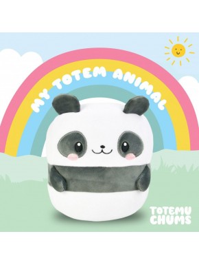 Peluche Totemu Chums Panda kawaii de 19 cm