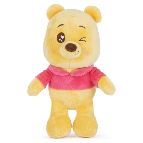 Peluche de Winnie-l'Ourson 25 cm avec tee-shirt rouge