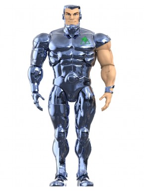 Figura articulada SilverHawks Steelwill 18 cm com acessórios