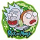 Tapete de rato quadrado Rick e Morty com design de portal