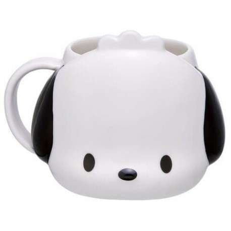 Caneca de cerâmica Sanrio Pochacco 390 ml com design oficial