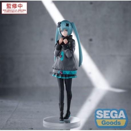 Estatua de Hatsune Miku de 20 cm fabricada en PVC