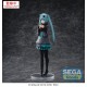 Estatua de Hatsune Miku de 20 cm fabricada en PVC