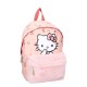 Mochila rosa de Hello Kitty con bolsillo peluche