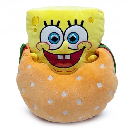 Peluche Bob l'éponge avec Krabby Patty