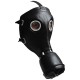 Máscara antigás GP-5 negra de talla única