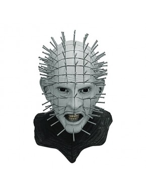 Máscara Pinhead deluxe con clavos de GHOULISH