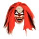 Máscara de payaso rojo GHOULISH con sonrisa espeluznante