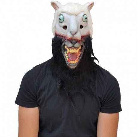 Máscara de lobo y oveja de GHOULISH