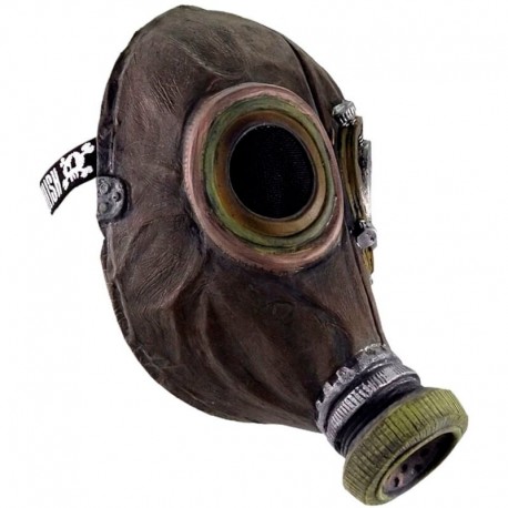 Máscara Wasted Gas de GHOULISH con diseño post-apocalíptico