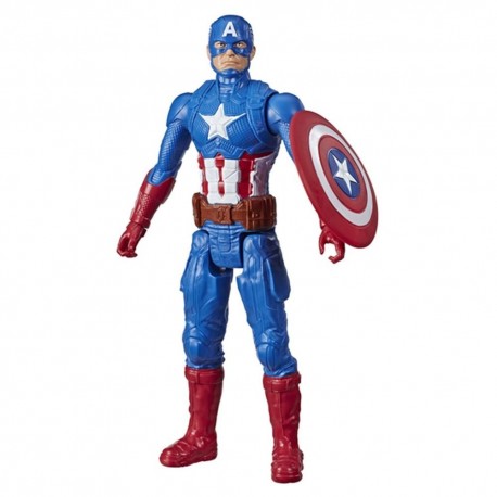 Figura articulada Capitán América de Hasbro con escudo