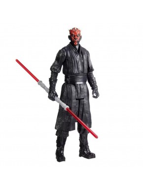 Figurine Dark Maul avec sabre laser double