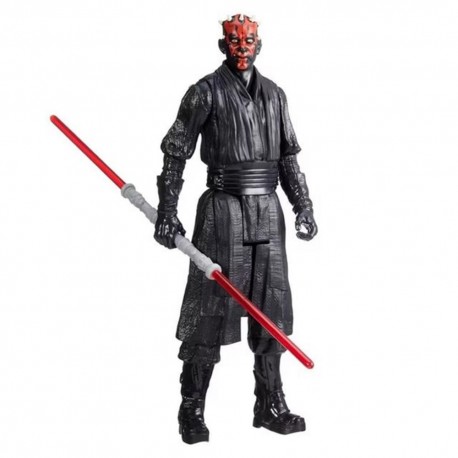 Figura de acción Darth Maul con sable de luz doble