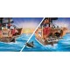 Gran barco pirata PLAYMOBIL con cañones y piratas