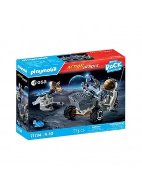 PLAYMOBIL Starter Pack Misión Espacial con vehículo y estación