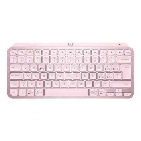 Clavier sans fil Logitech MX Keys Mini Rose