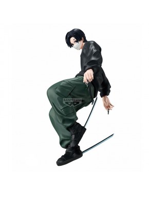 Figura de Seba Mafuyu em pose de combate dinâmica