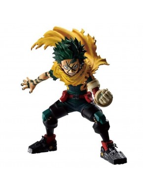 Figura Ichibansho Izuku Midoriya 16 cm en pose dinámica