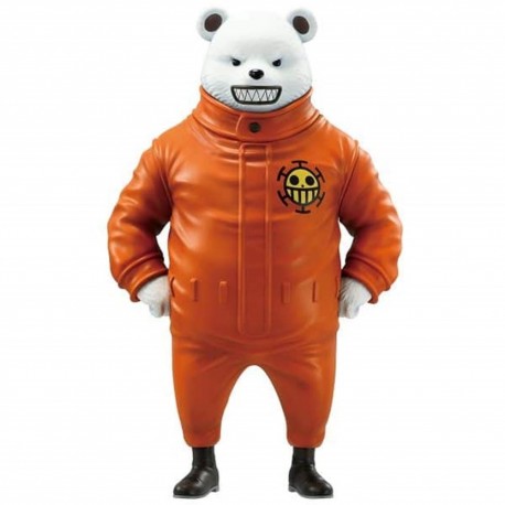 Figura Bepo de One Piece en traje naranja