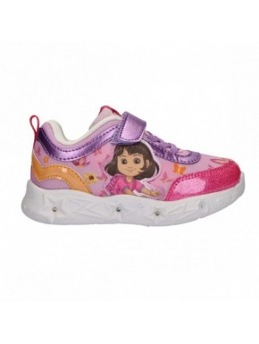 Zapatillas deportivas con luces de Dora la Exploradora