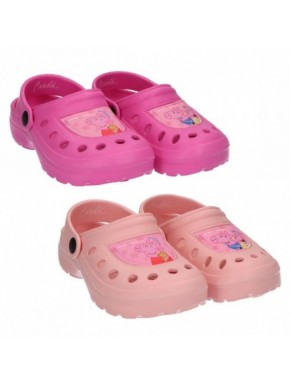 Sabots Peppa Pig rose et rose clair pour enfants