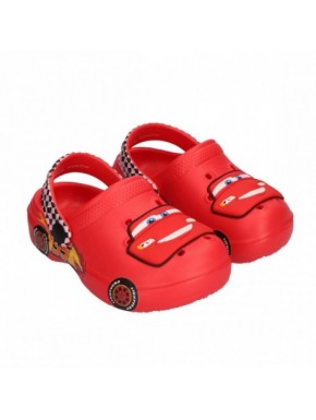 Sabots rouges pour enfants Disney Cars Flash McQueen