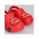 Zuecos rojos para niños Disney Cars Rayo McQueen