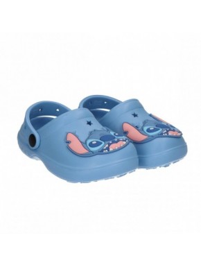 Sabots bleus Stitch pour enfants
